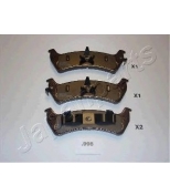 JAPAN PARTS - PP998AF - Колодки задн.диск. Grand Cherokee 9...